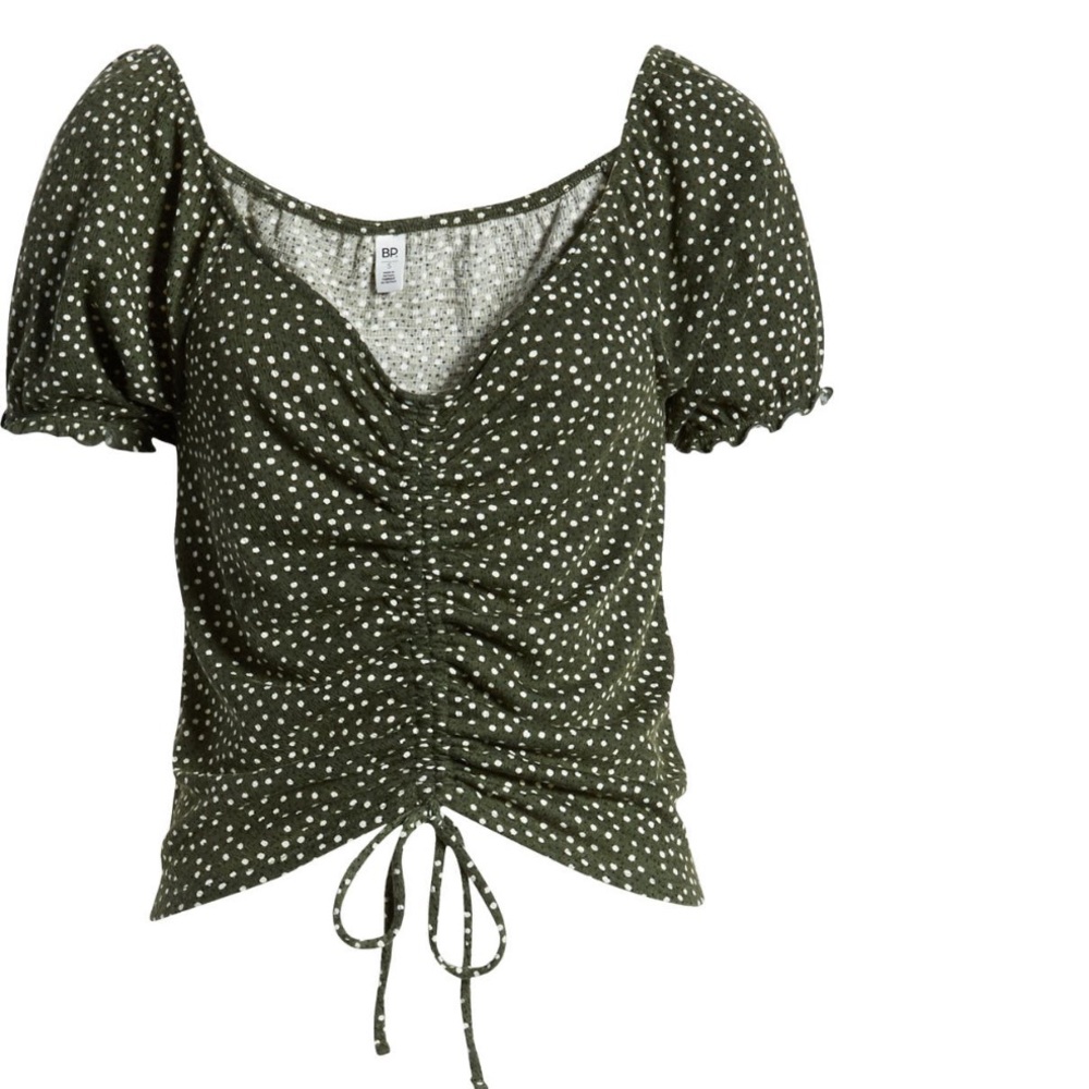 🔥5/$20 BP Ruched Crop Top Blouse SALE